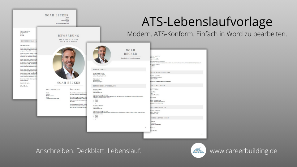 ATS-freundliche Lebenslauf Vorlagen ATS Lebenslauf Vorlage