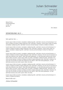 Bewerbungsvorlage Führungskraft Anschreiben