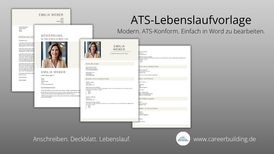 Kostenlose ATS Lebenslauf Vorlagen ATS Lebenslauf Vorlage