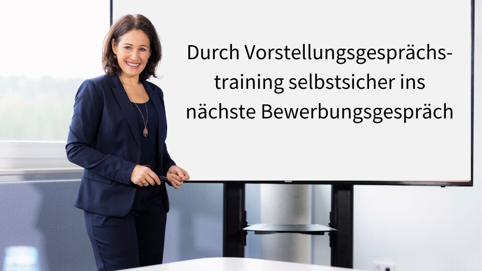 Katrin Plangger gibt Vorstellungsgesprächstraining